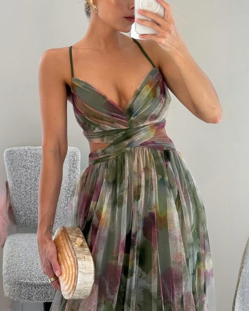 VUI Paris | Robe Maxi Élégance Florale