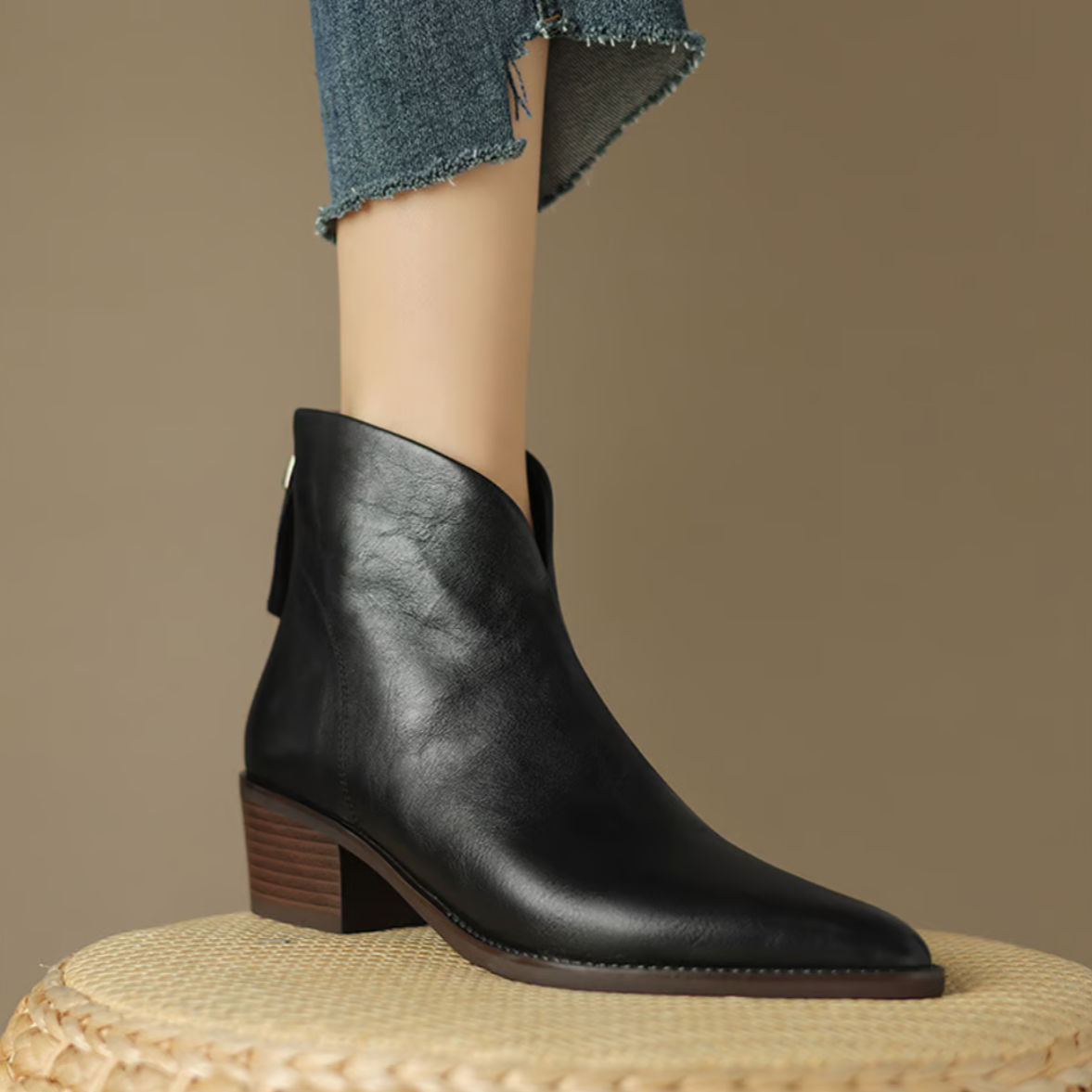 VUI Paris | Bottines Élégantes en Cuir