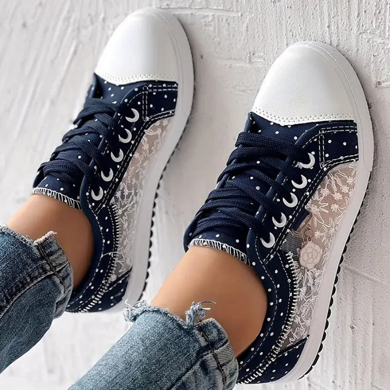 VUI Paris | Baskets Élégantes en Dentelle