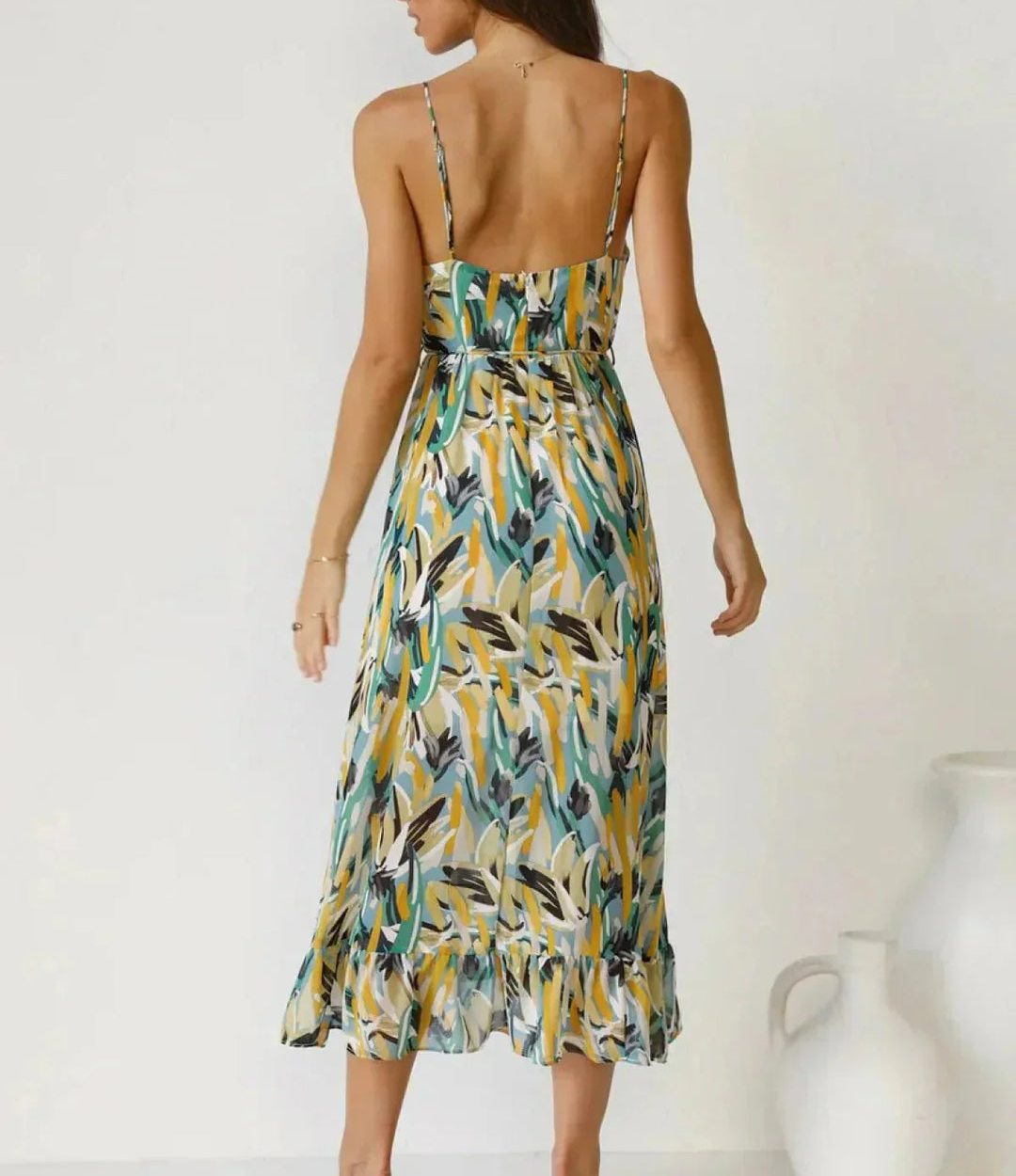 VUI Paris | Robe Midi Éclat Coloré