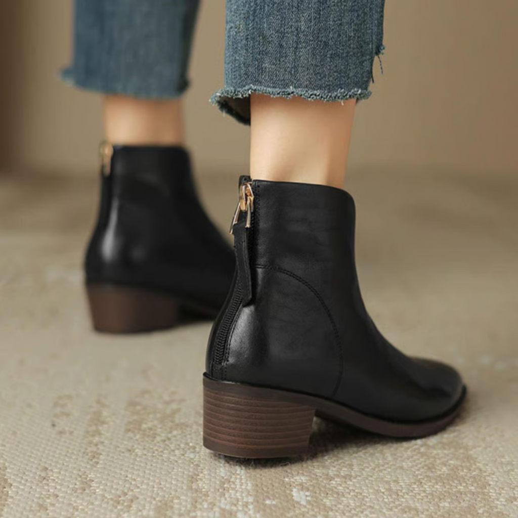 VUI Paris | Bottines Élégantes en Cuir