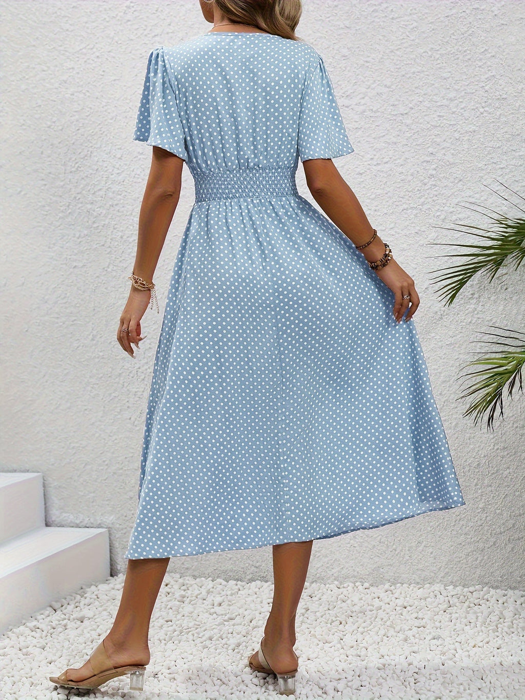 VUI Paris | Robe Élégante Pois Élisa