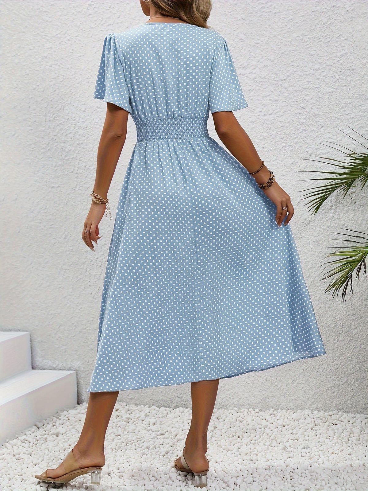 VUI Paris | Robe Élégante Pois Élisa