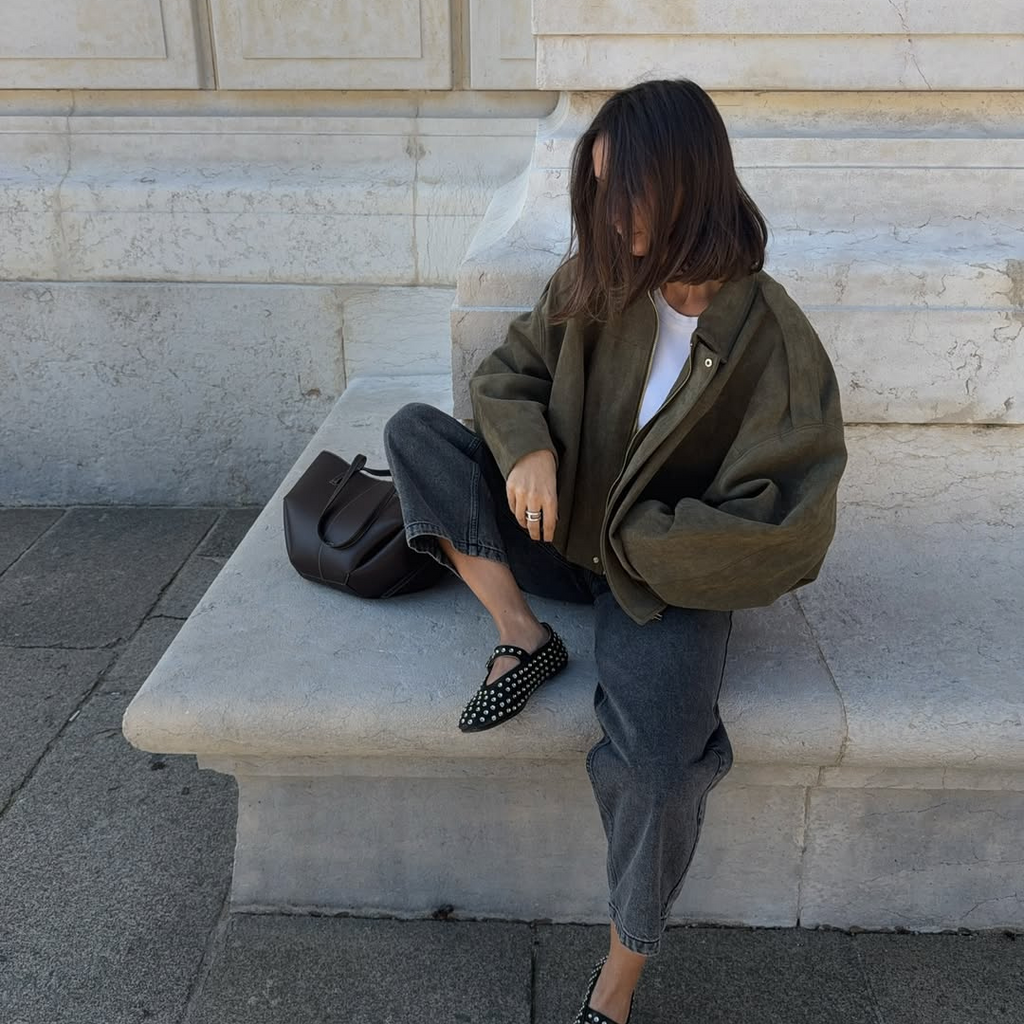 VUI Paris | VESTE EN FAUX SUÈDE