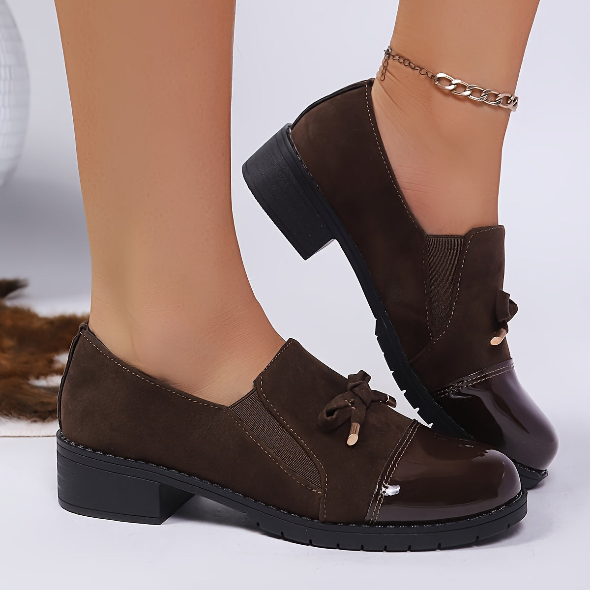 VUI Paris | Mocassins Confort Bout Verni Camille