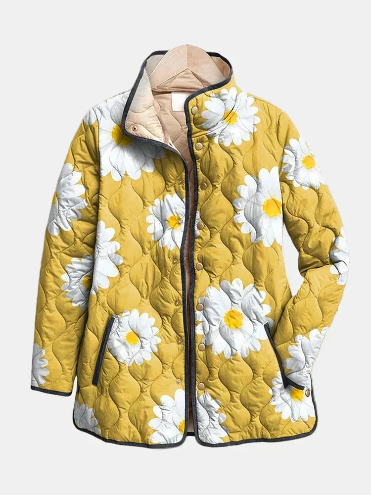 VUI Paris | Veste Matelassée aux Marguerites Élise