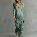 VUI Paris | Robe Élégante Franges Élise