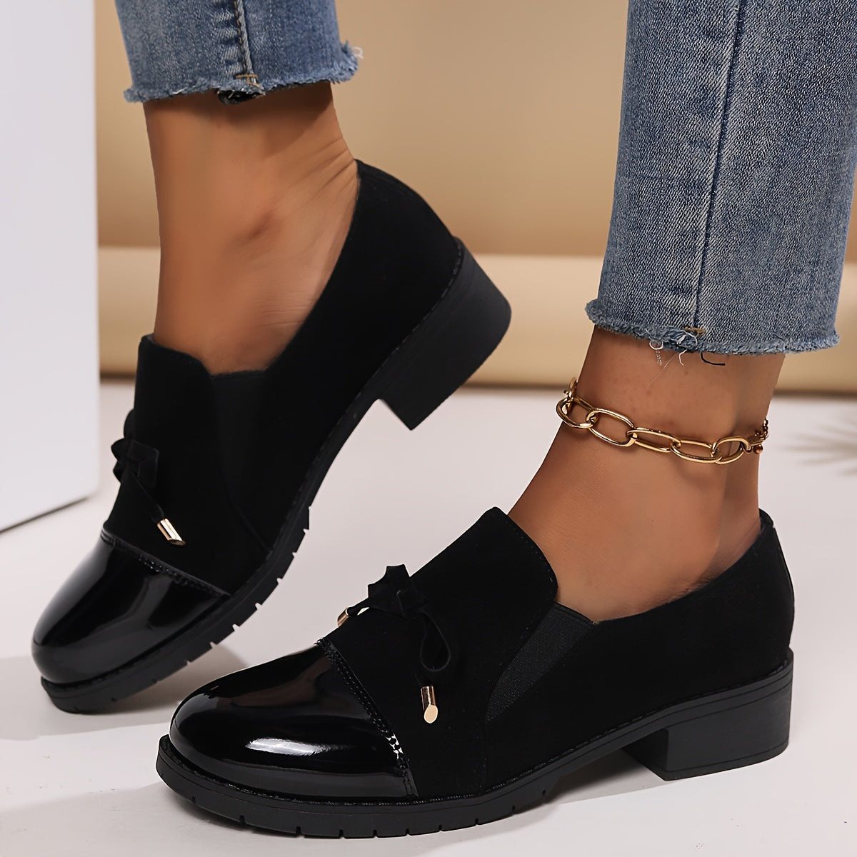 VUI Paris | Mocassins Confort Bout Verni Camille
