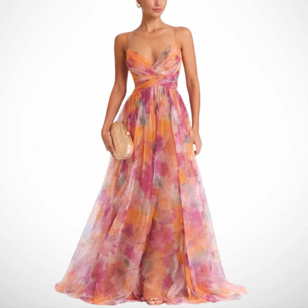 VUI Paris | Robe Maxi Élégance Florale