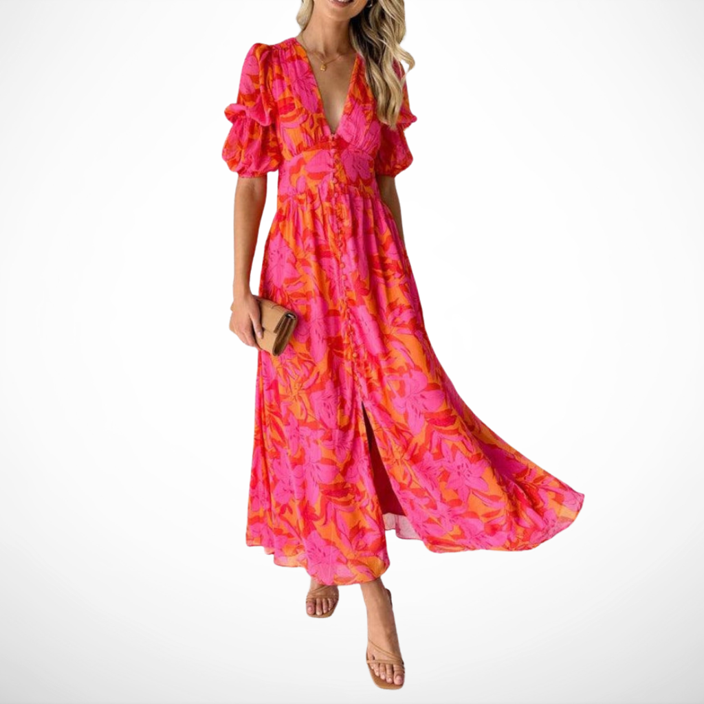 VUI Paris | Robe Maxi Éclat Solaire