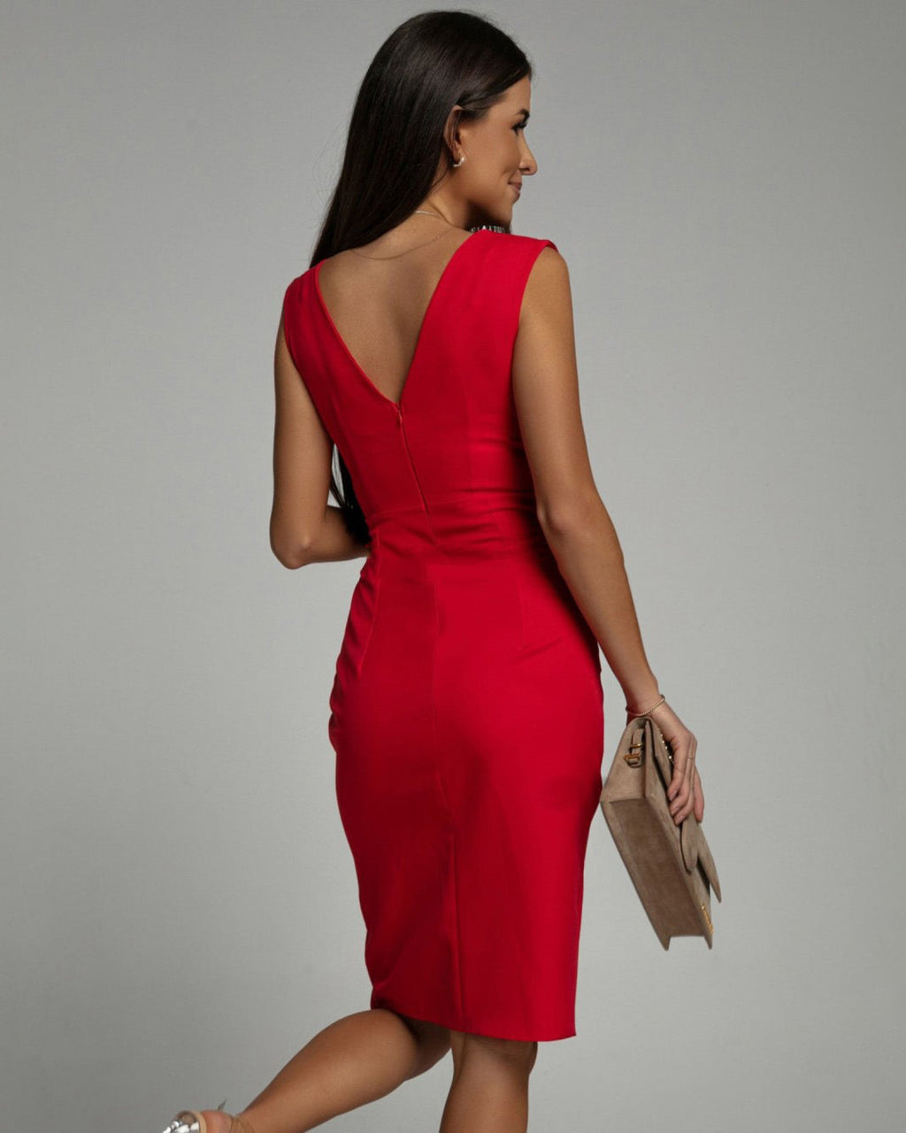 VUI Paris | Robe Viscose Élégante à Fente