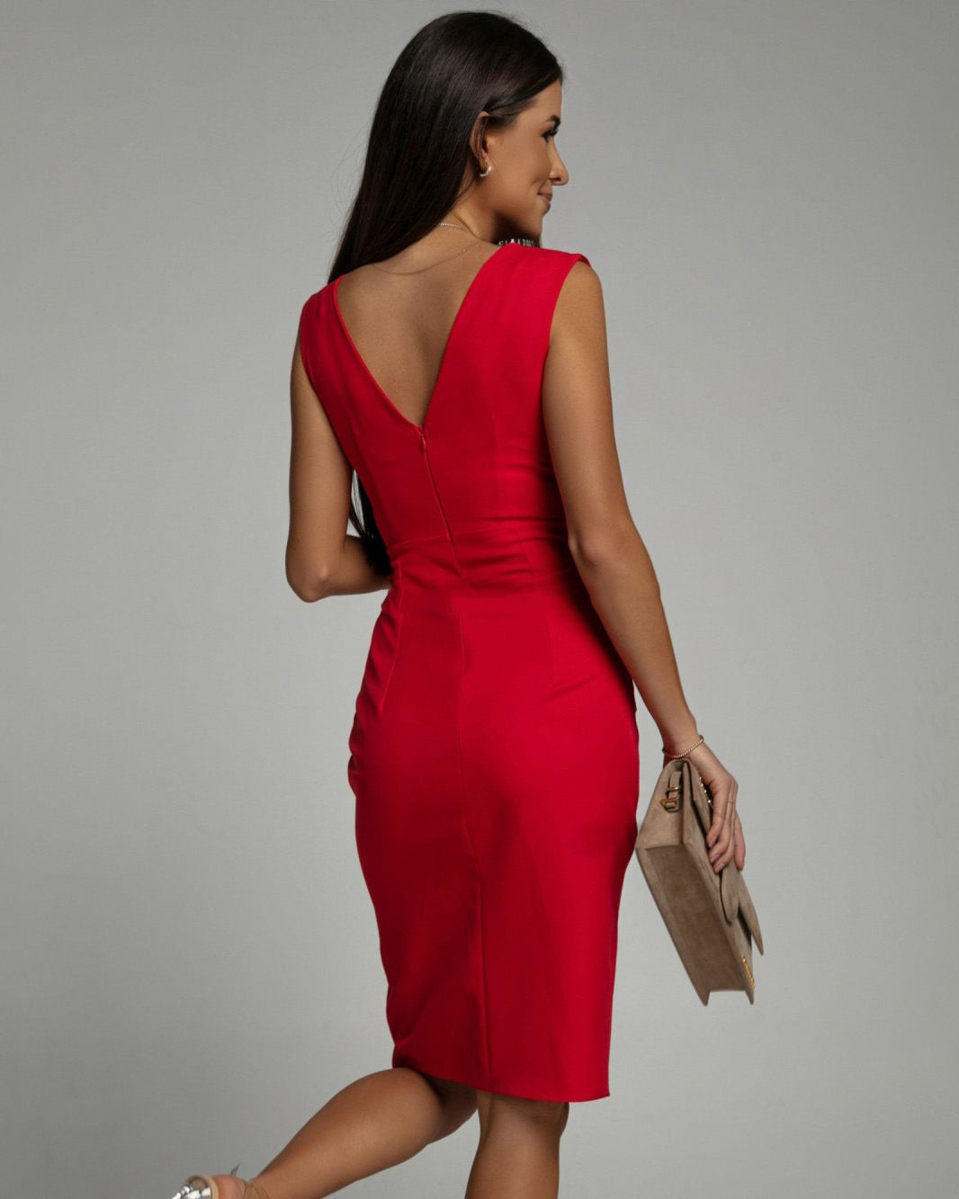 VUI Paris | Robe Viscose Élégante à Fente