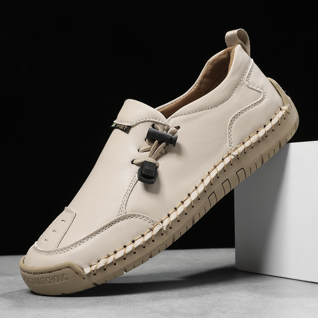 VUI Paris | Mocassins Confort Piqués Main Mathilde