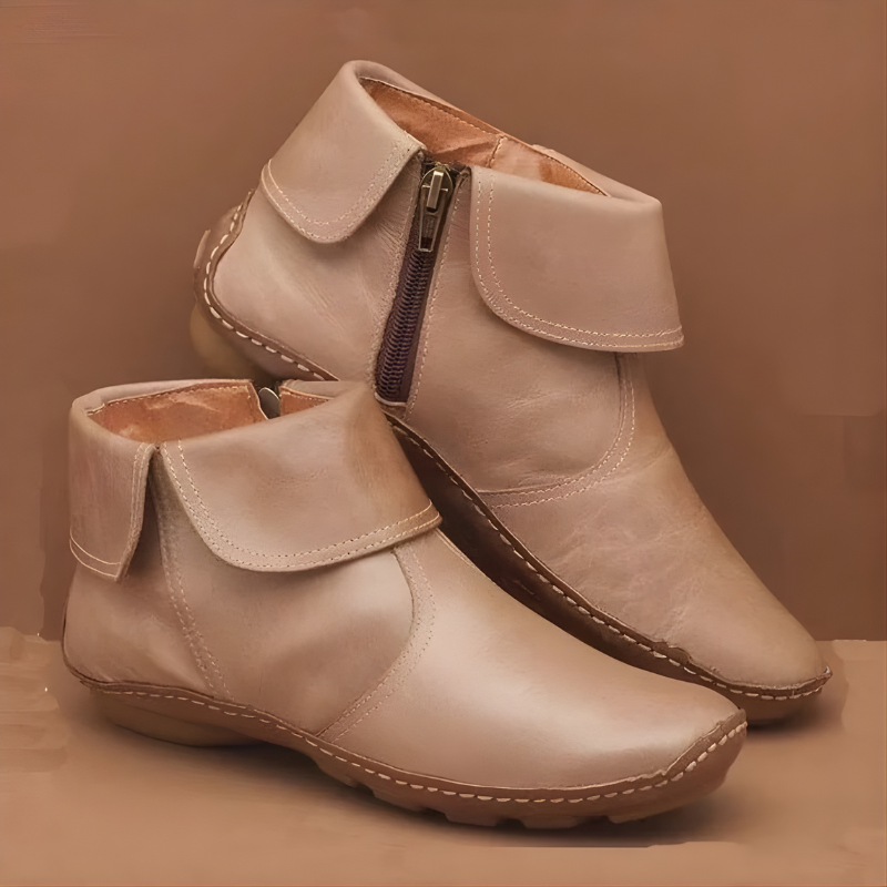 VUI Paris | Bottines Confort Zippées Charlotte