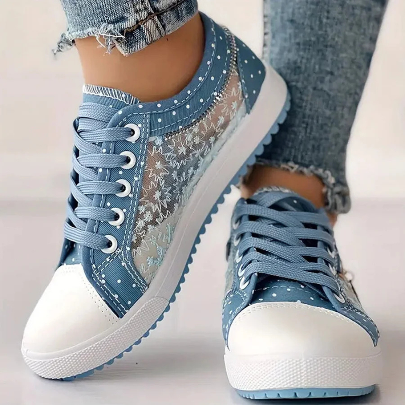 VUI Paris | Baskets Élégantes en Dentelle