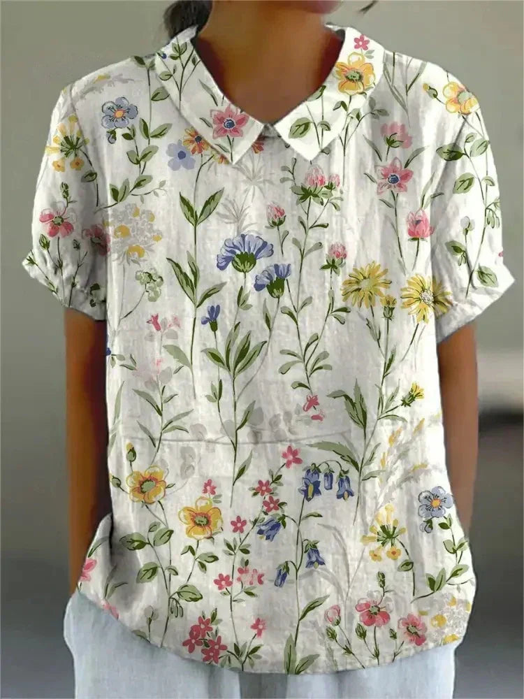 VUI Paris | Blouse Fleurie Élégante