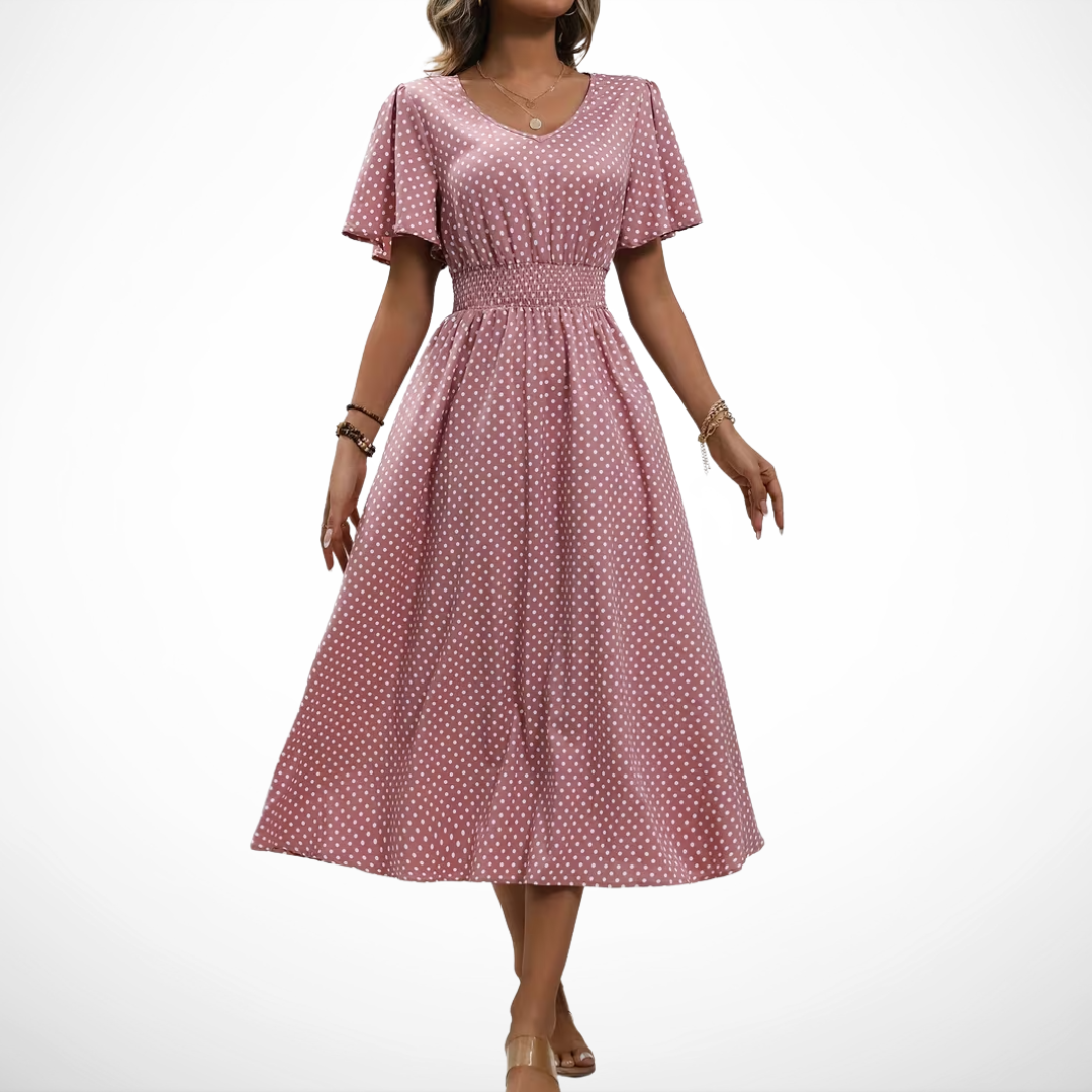 VUI Paris | Robe Élégante Pois Élisa