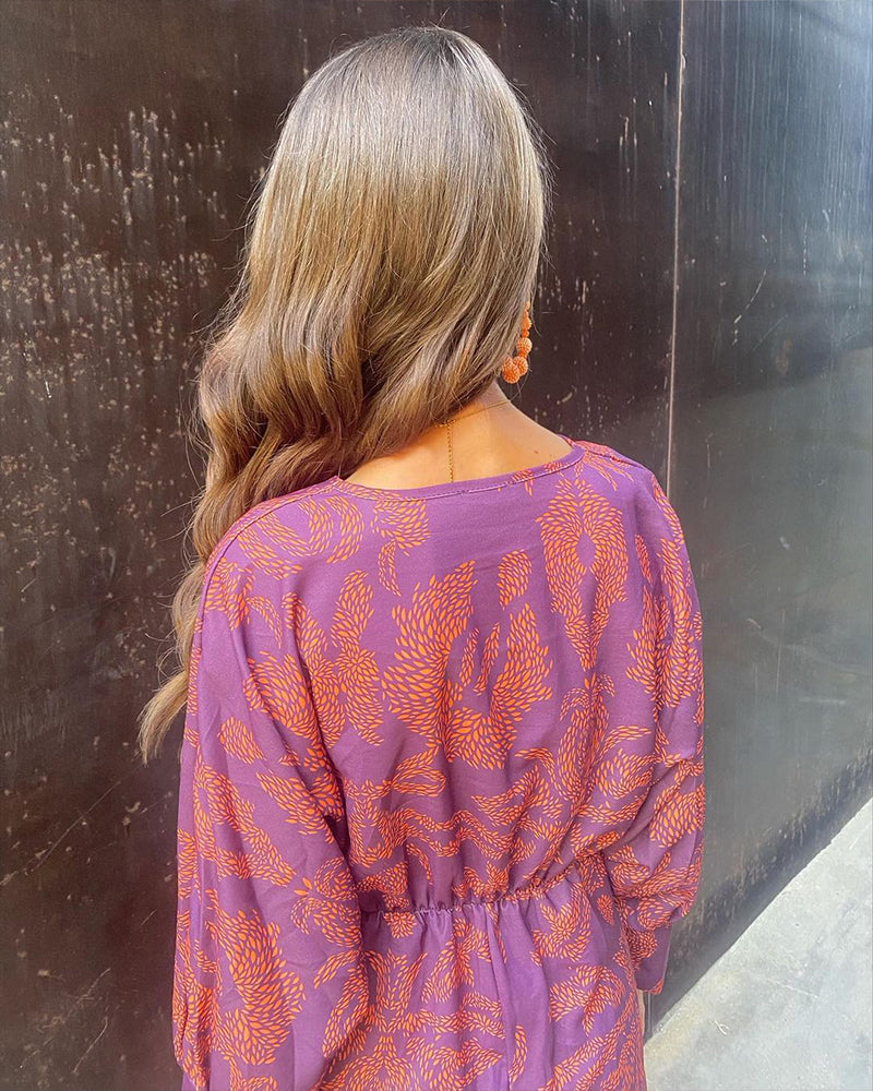VUI Paris | Robe Midi Élégance Florale