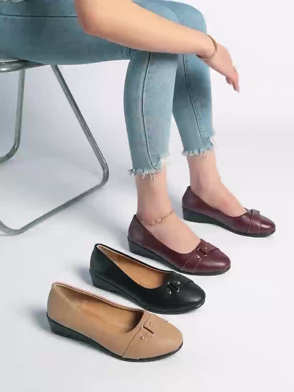 VUI Paris | Ballerines Compensées Confort Aveline