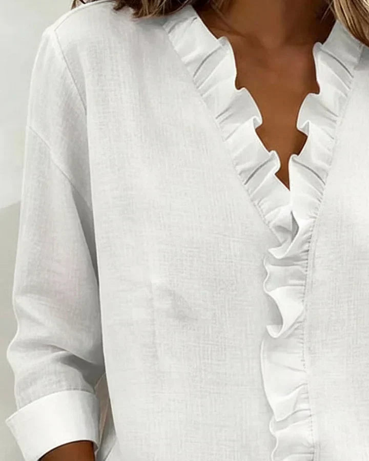 VUI Paris | Blouse à Volants Susan