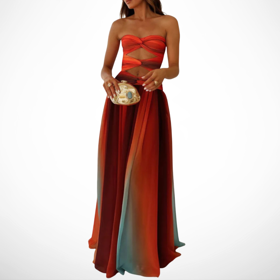 VUI Paris | Robe Maxi Élégante Lila