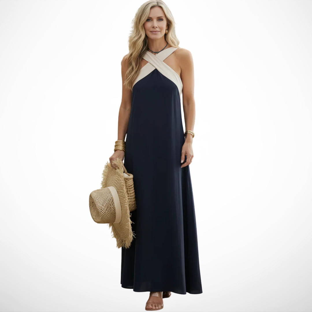 VUI Paris | Robe Maxi Élégance Riviera