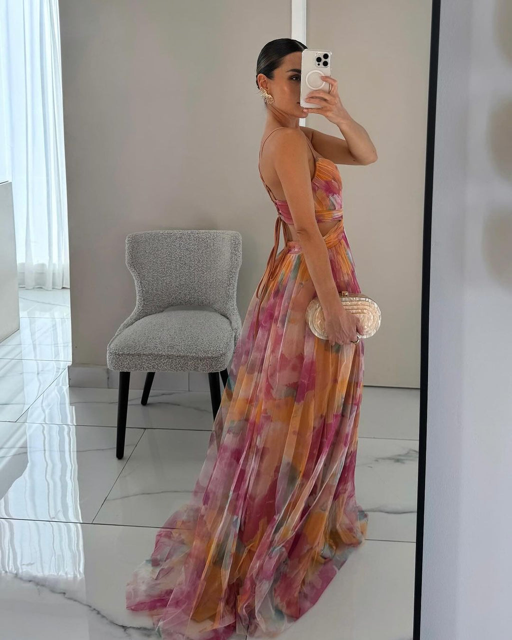 VUI Paris | Robe Maxi Élégance Florale