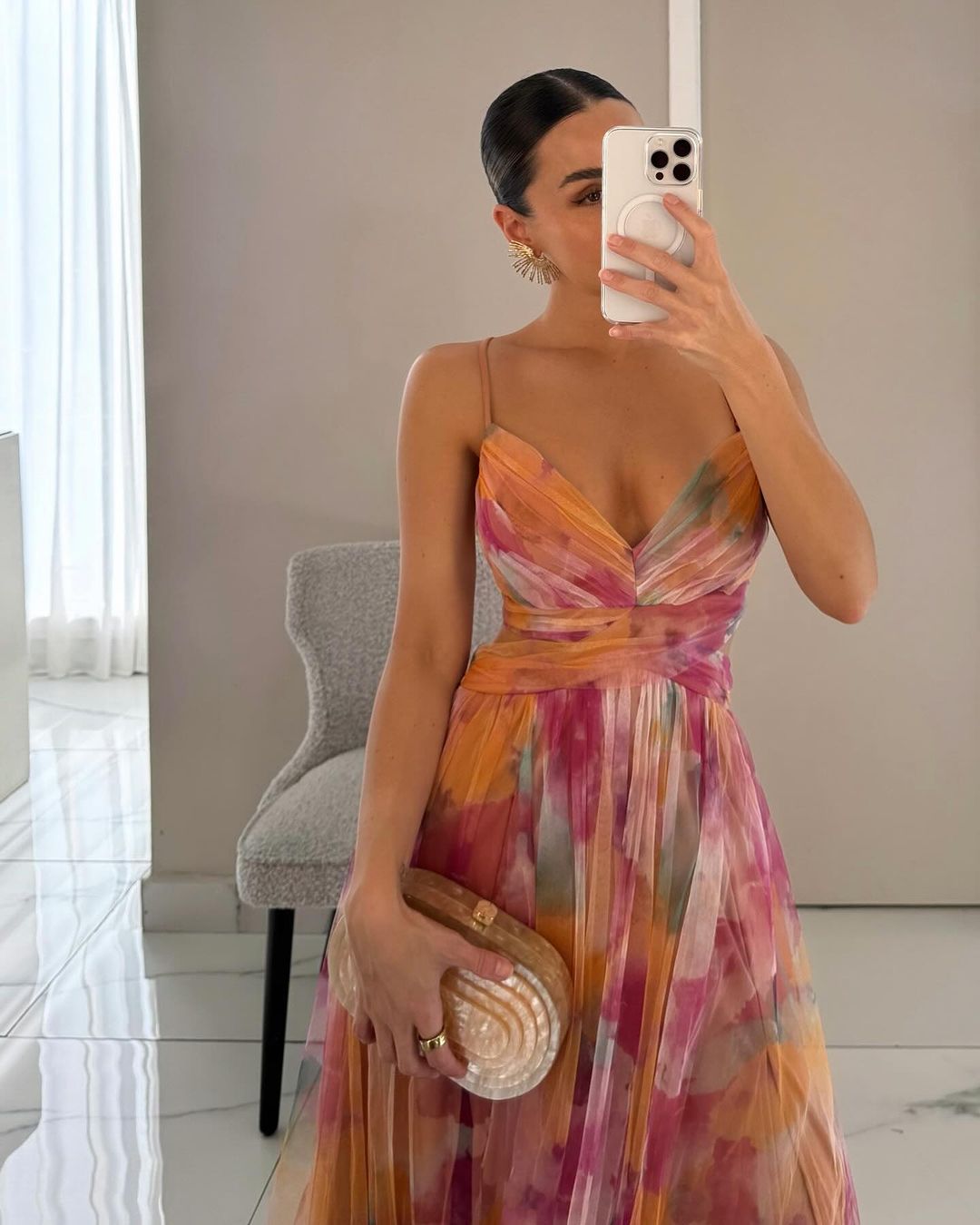 VUI Paris | Robe Maxi Élégance Florale