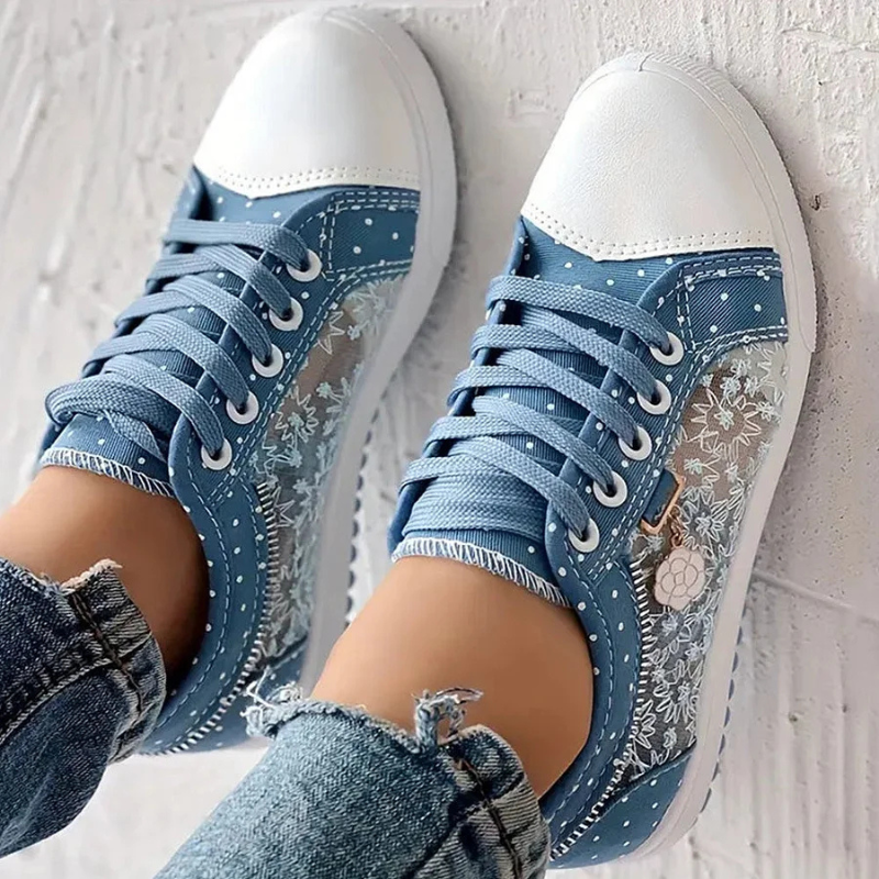 VUI Paris | Baskets Élégantes en Dentelle