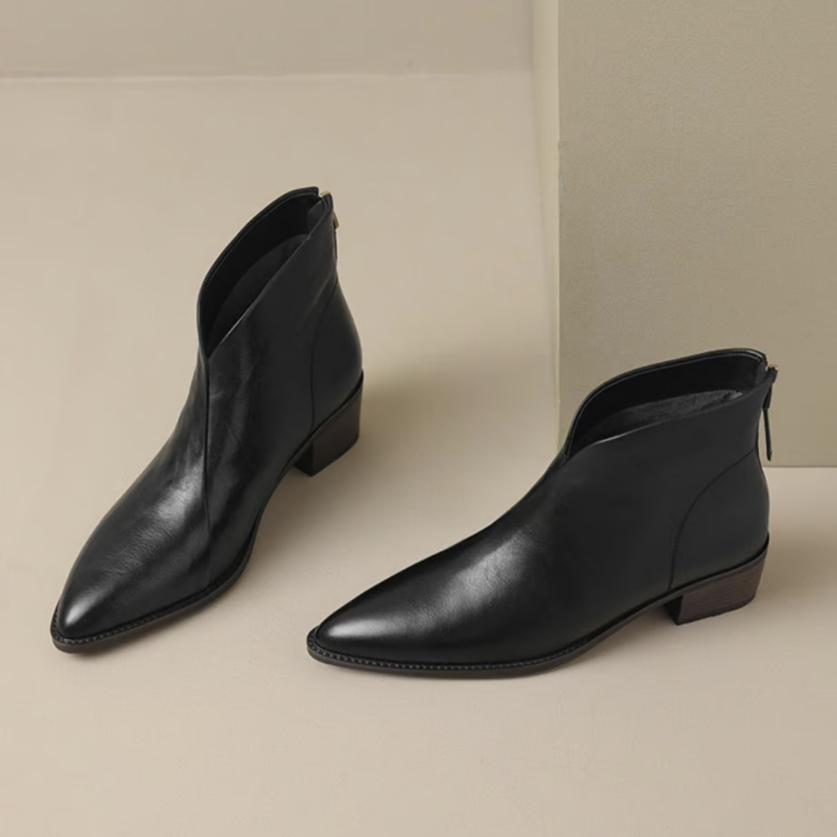 VUI Paris | Bottines Élégantes en Cuir