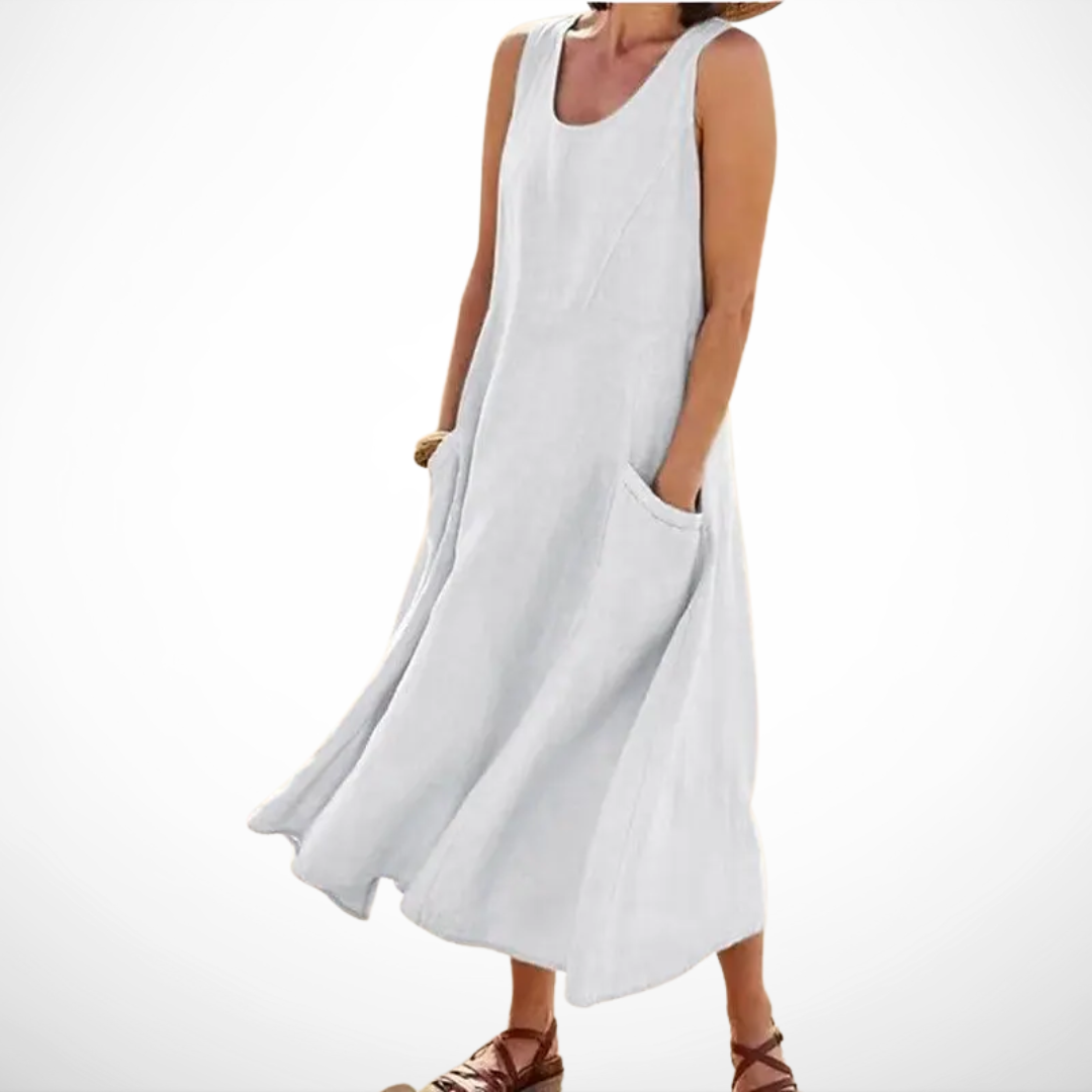 VUI Paris | Robe Maxi Confort Naturel Chloé