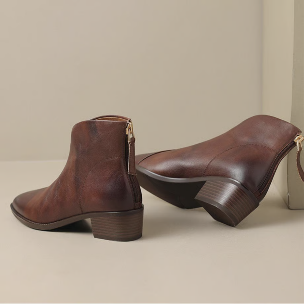 VUI Paris | Bottines Élégantes en Cuir