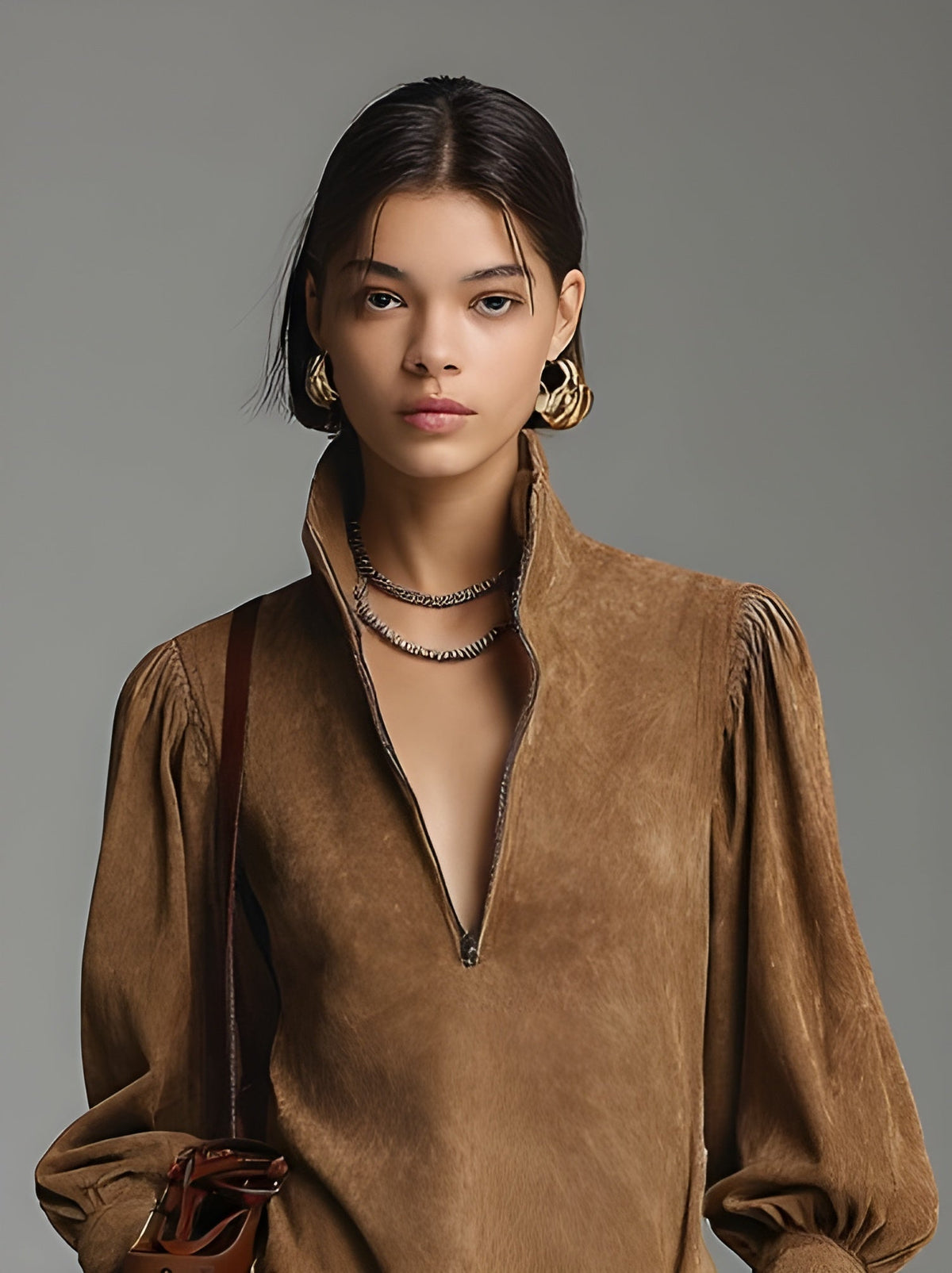 VUI Paris | ROBE COURTE EFFET DAIM