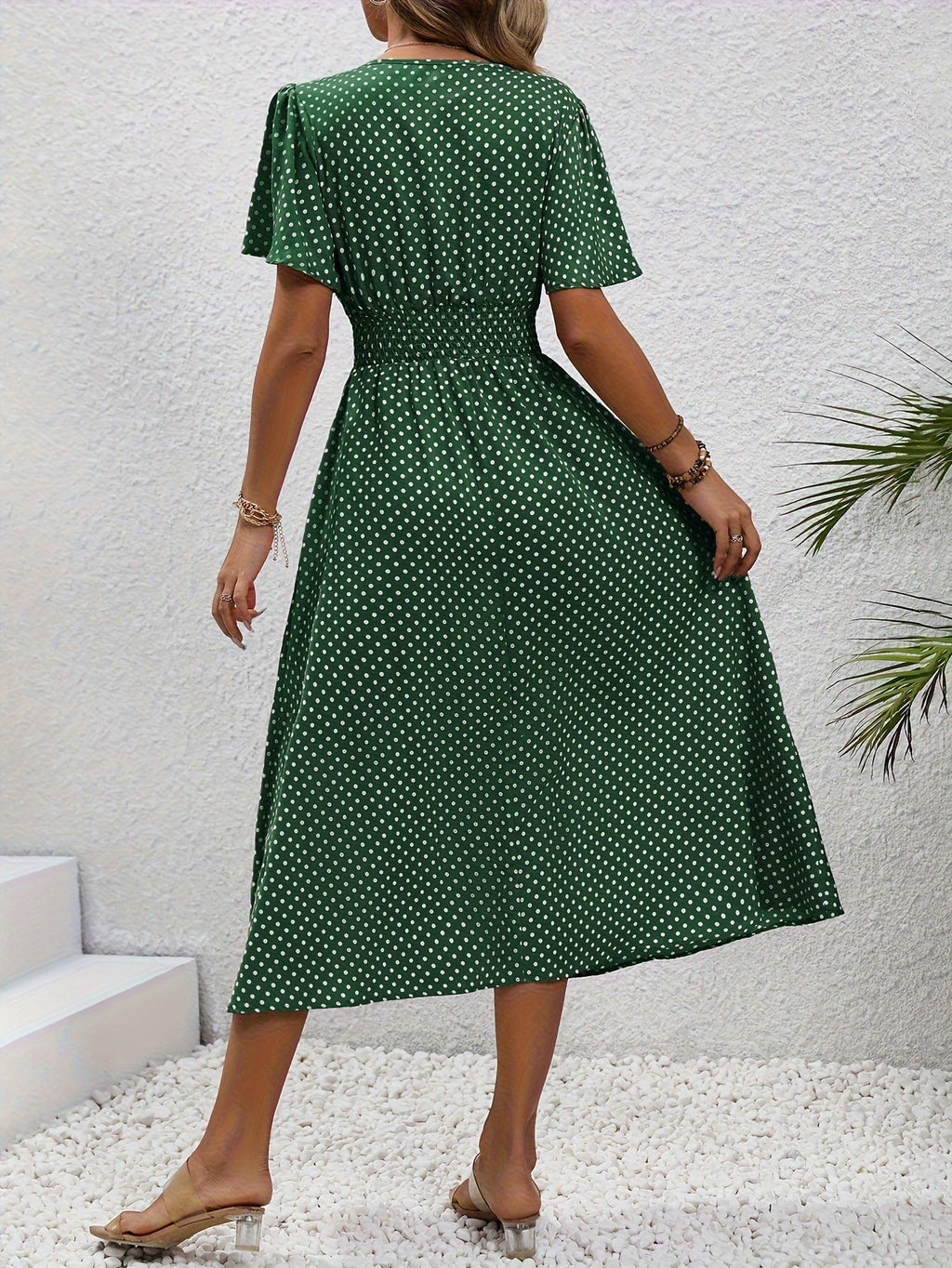 VUI Paris | Robe Élégante Pois Élisa