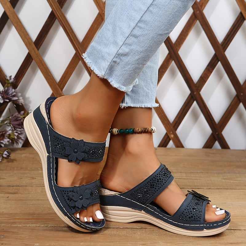 VUI Paris | Sandales Confort Compensées Rosalie