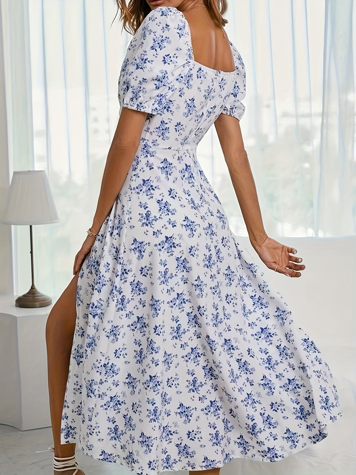 VUI Paris | Robe Élégante Florale Chloé