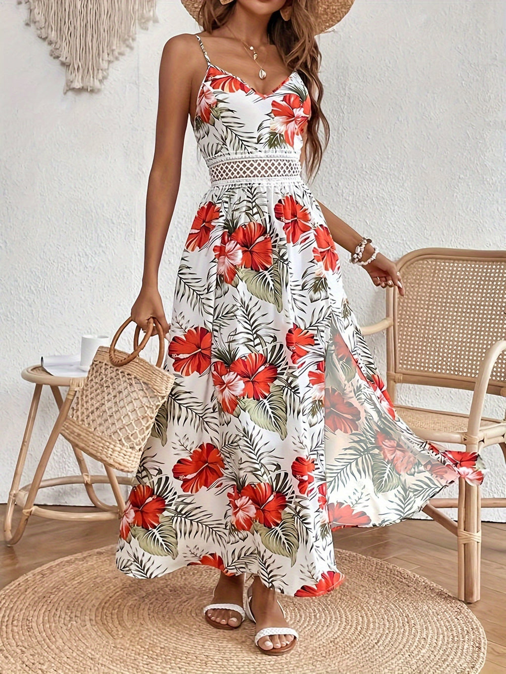 VUI Paris | Robe Bohème Fleurie Inès