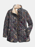 VUI Paris | Veste Matelassée Fleurs Séchées Nathalie