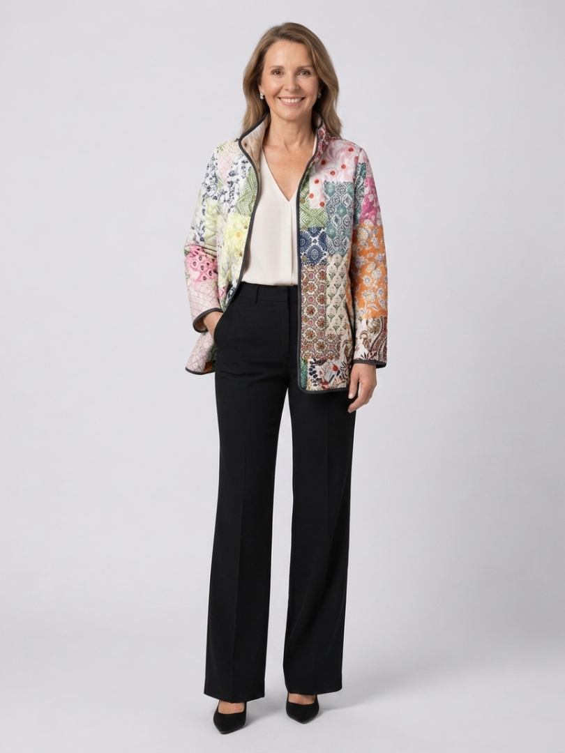 VUI Paris | Veste Matelassée Patchwork Bohème Florence