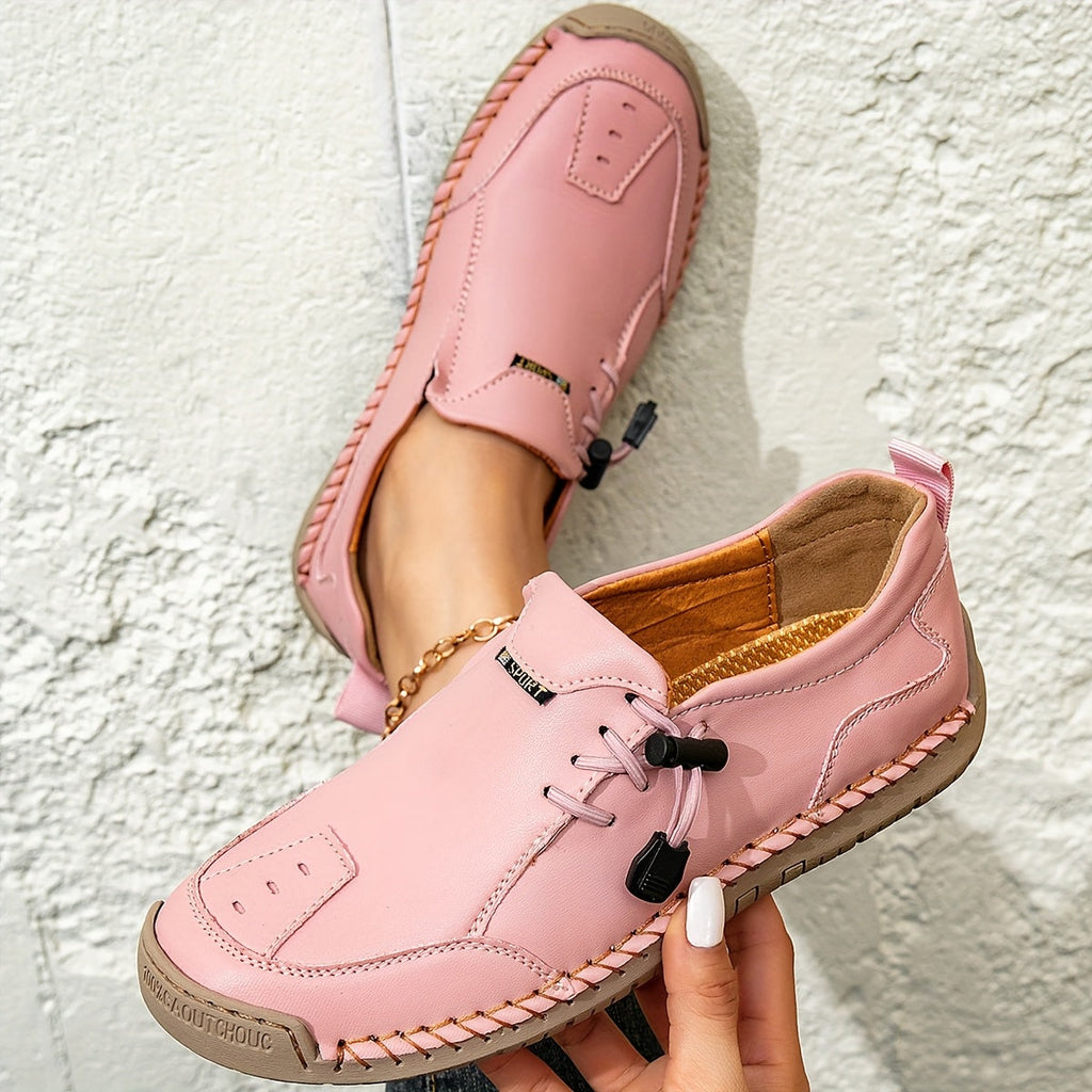 VUI Paris | Mocassins Confort Piqués Main Mathilde
