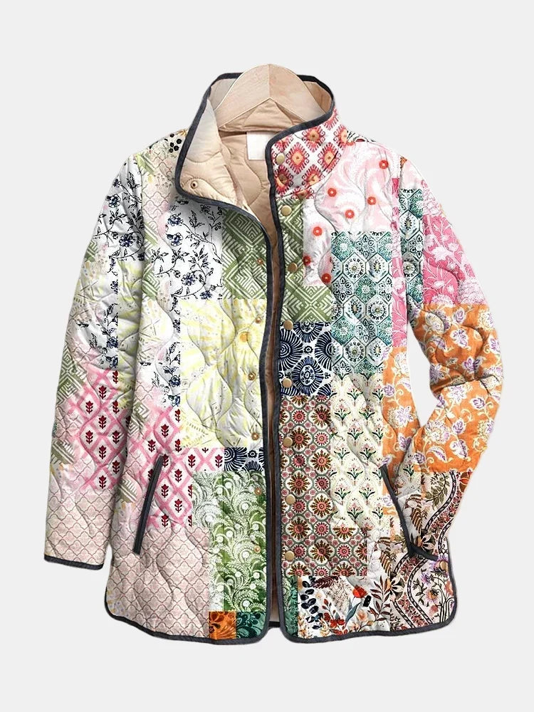 VUI Paris | Veste Matelassée Patchwork Bohème Florence