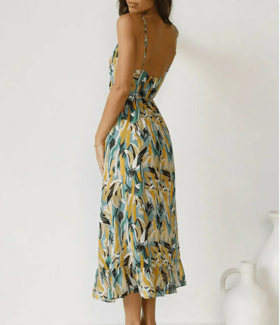 VUI Paris | Robe Midi Éclat Coloré