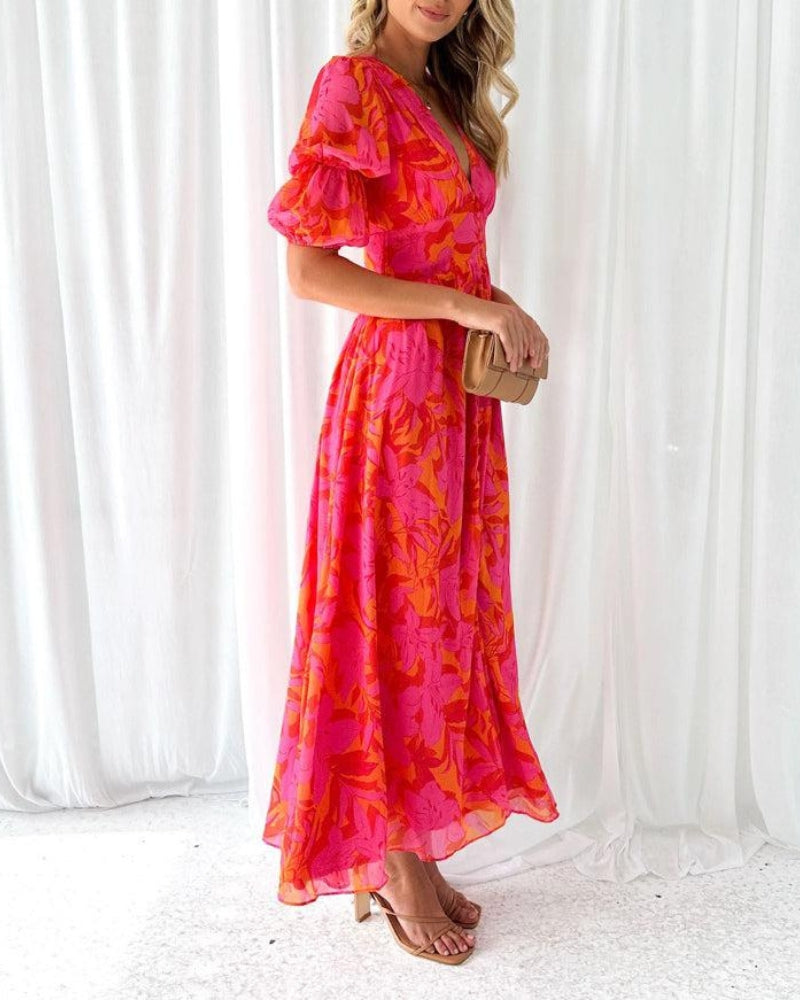 VUI Paris | Robe Maxi Éclat Solaire