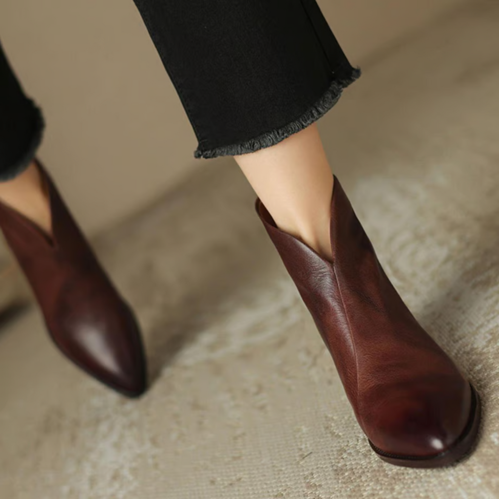 VUI Paris | Bottines Élégantes en Cuir