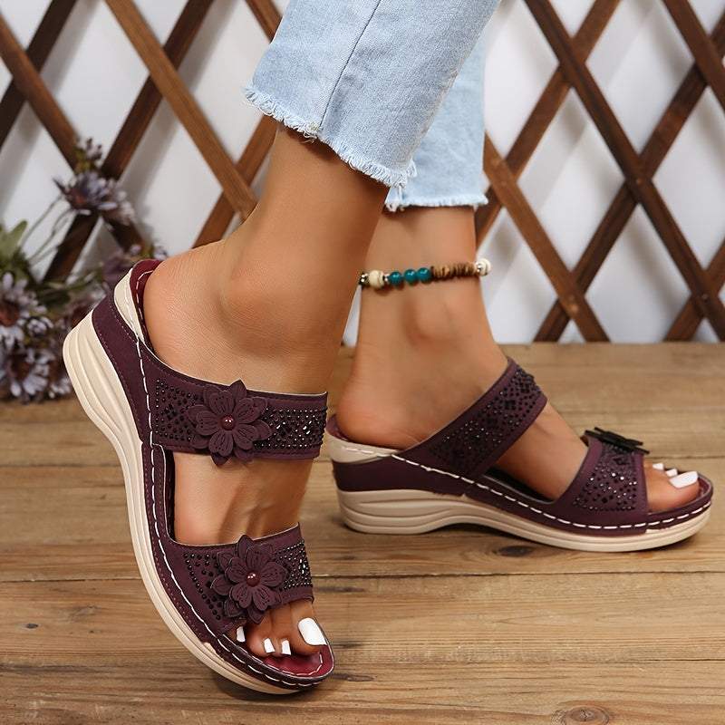 VUI Paris | Sandales Confort Compensées Rosalie