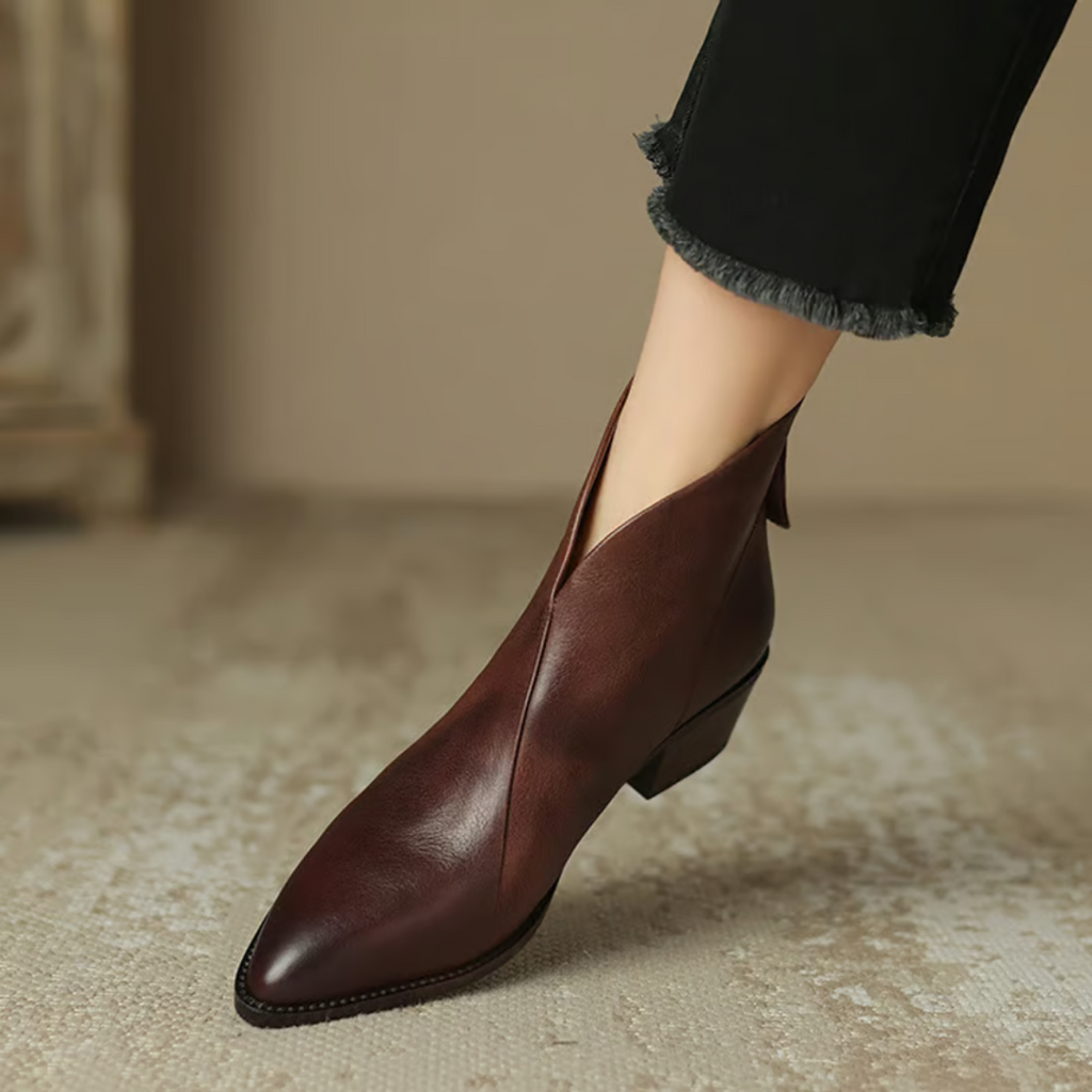 VUI Paris | Bottines Élégantes en Cuir