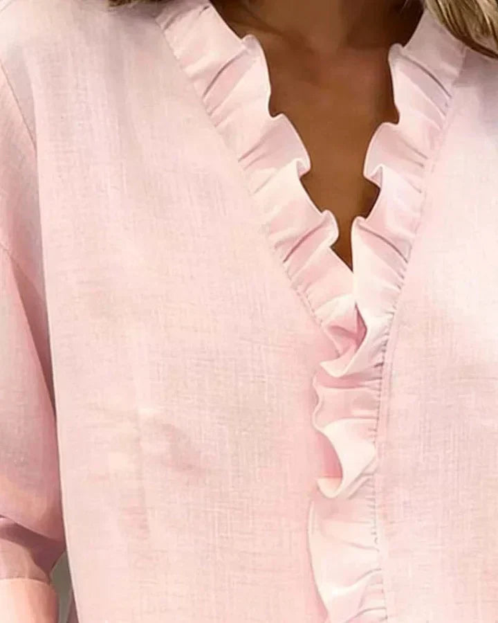 VUI Paris | Blouse à Volants Susan