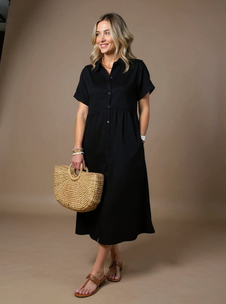 VUI Paris | Robe Rayée Élégante Claire