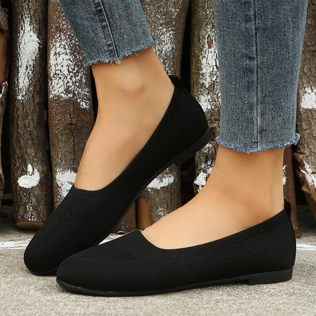 VUI Paris | Ballerines Souples en Maille Brigitte