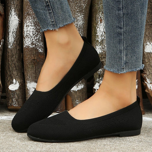 VUI Paris | Ballerines Souples en Maille Brigitte